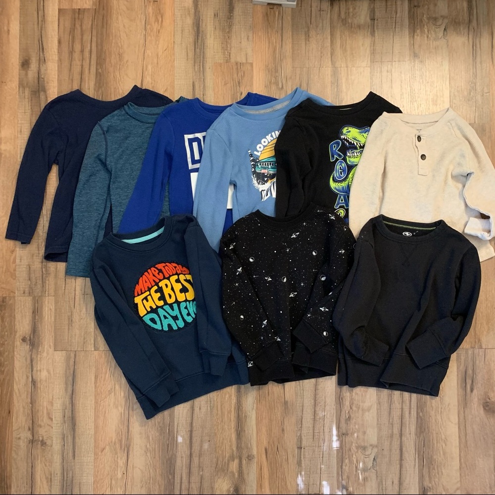 4T boys bundle lot - Sweaters, long sleeve shirts tops